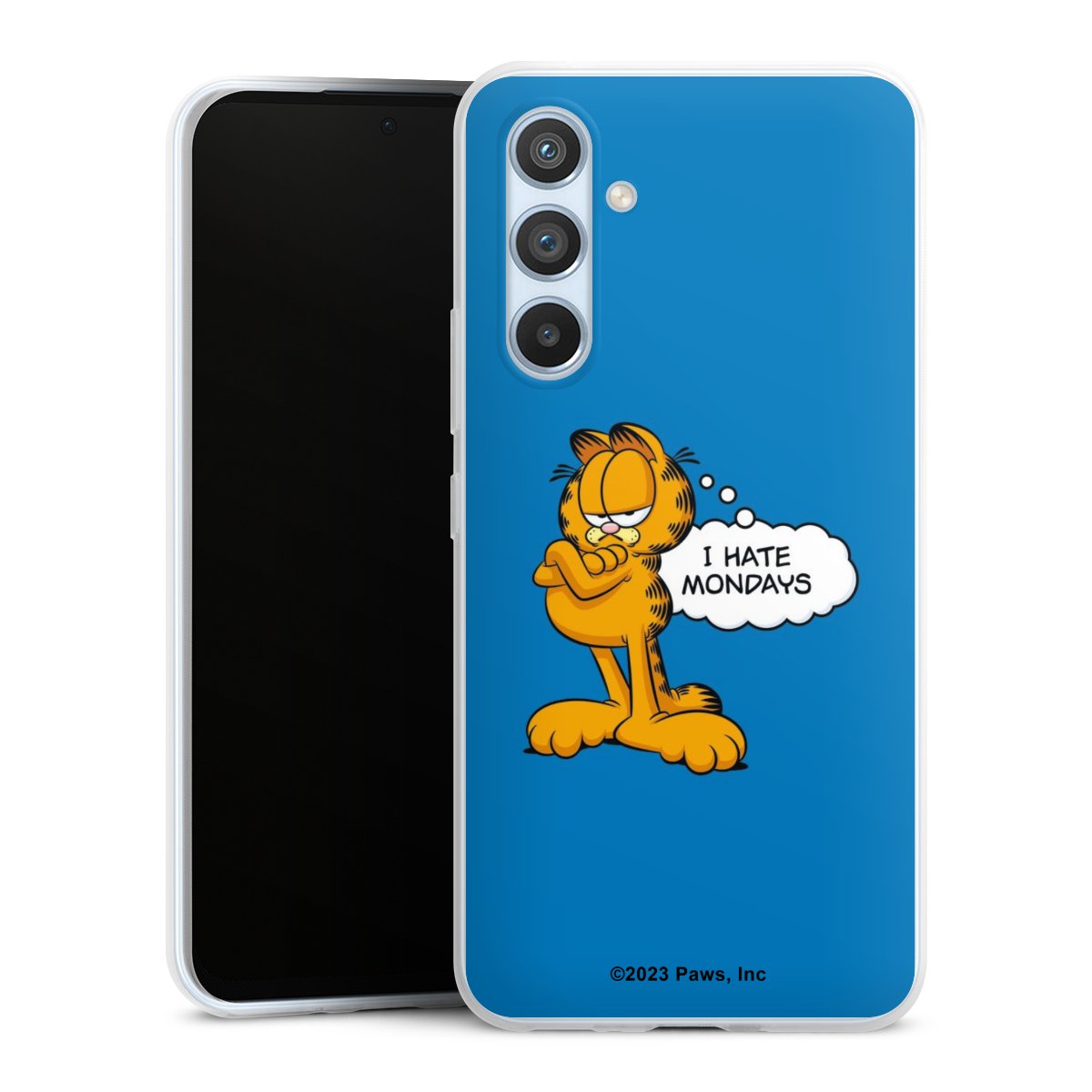 Garfield Ik haat maandagen blauw