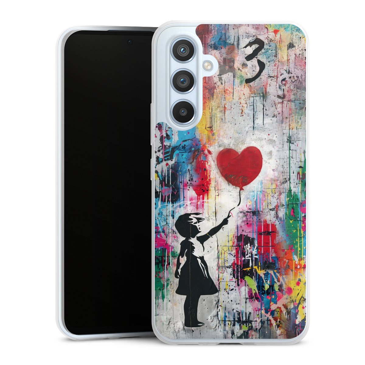 Balloon Girl Colorful
