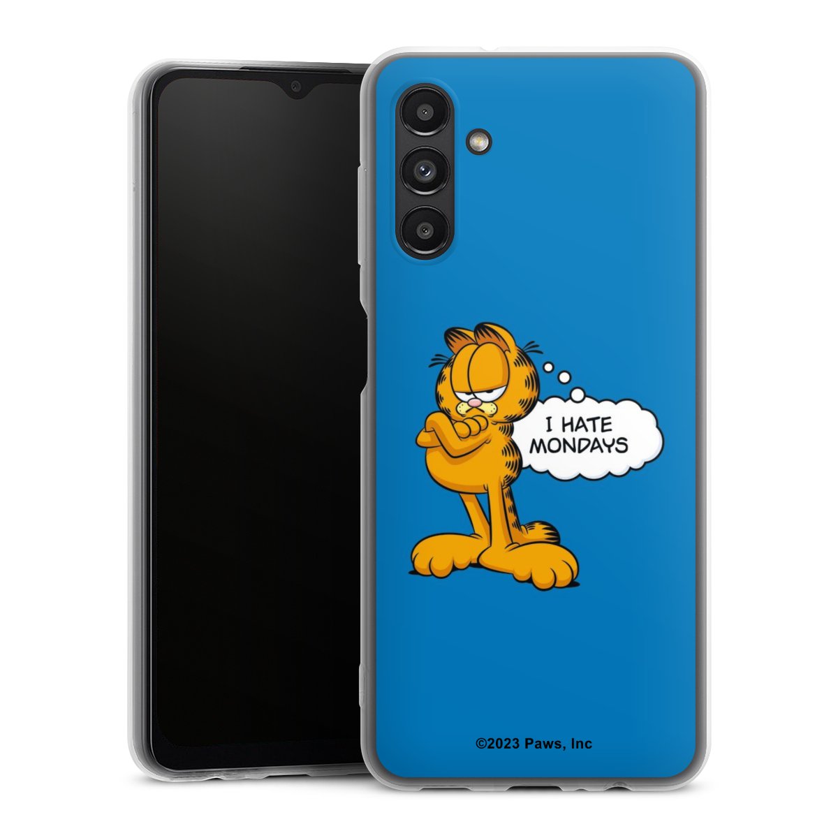 Garfield Ik haat maandagen blauw