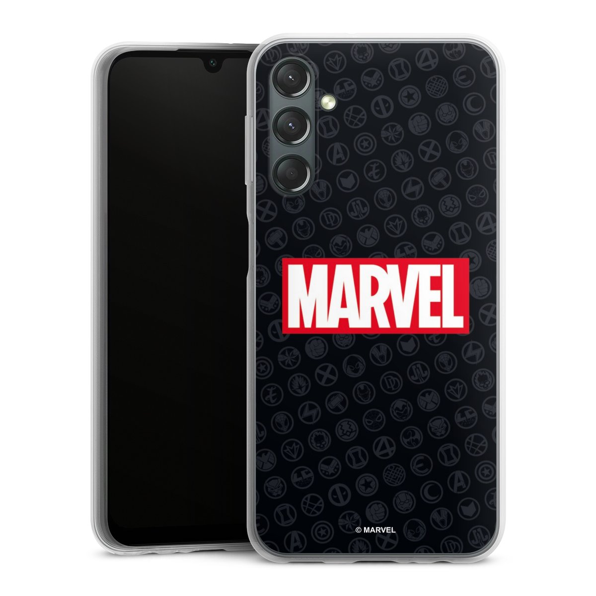 Marvel Logo Black Red 