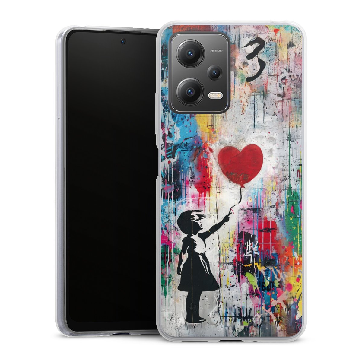 Balloon Girl Colorful