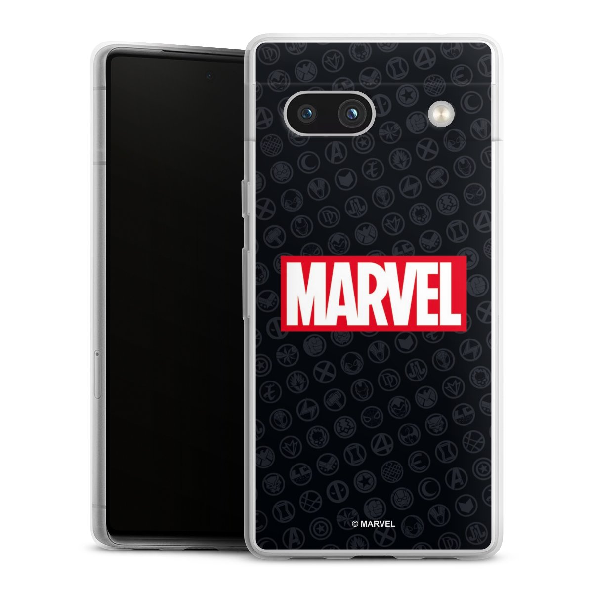 Marvel Logo Black Red 