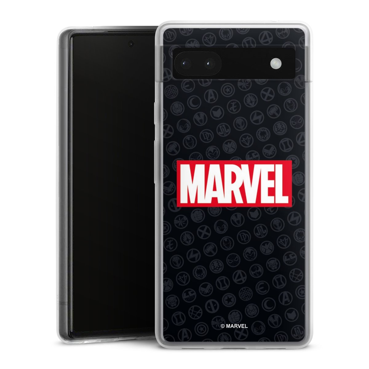 Marvel Logo Black Red 