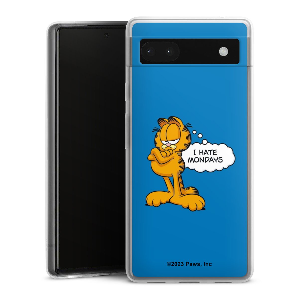 Garfield Ik haat maandagen blauw