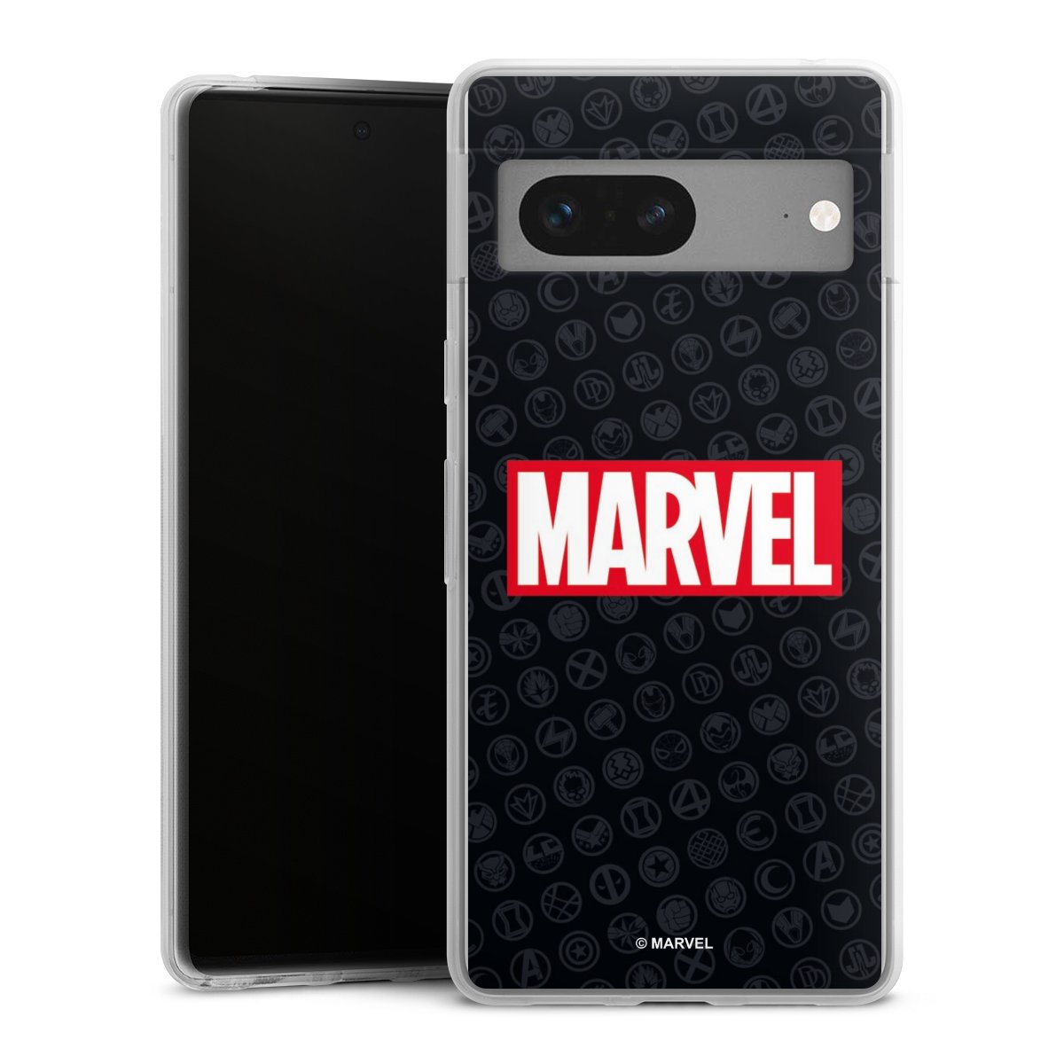 Marvel Logo Black Red 