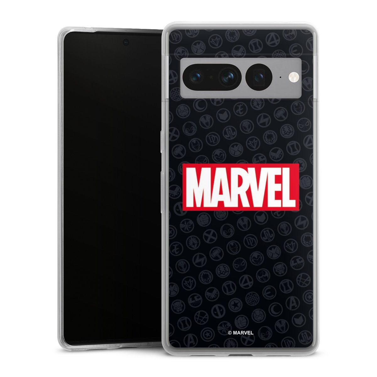 Marvel Logo Black Red 