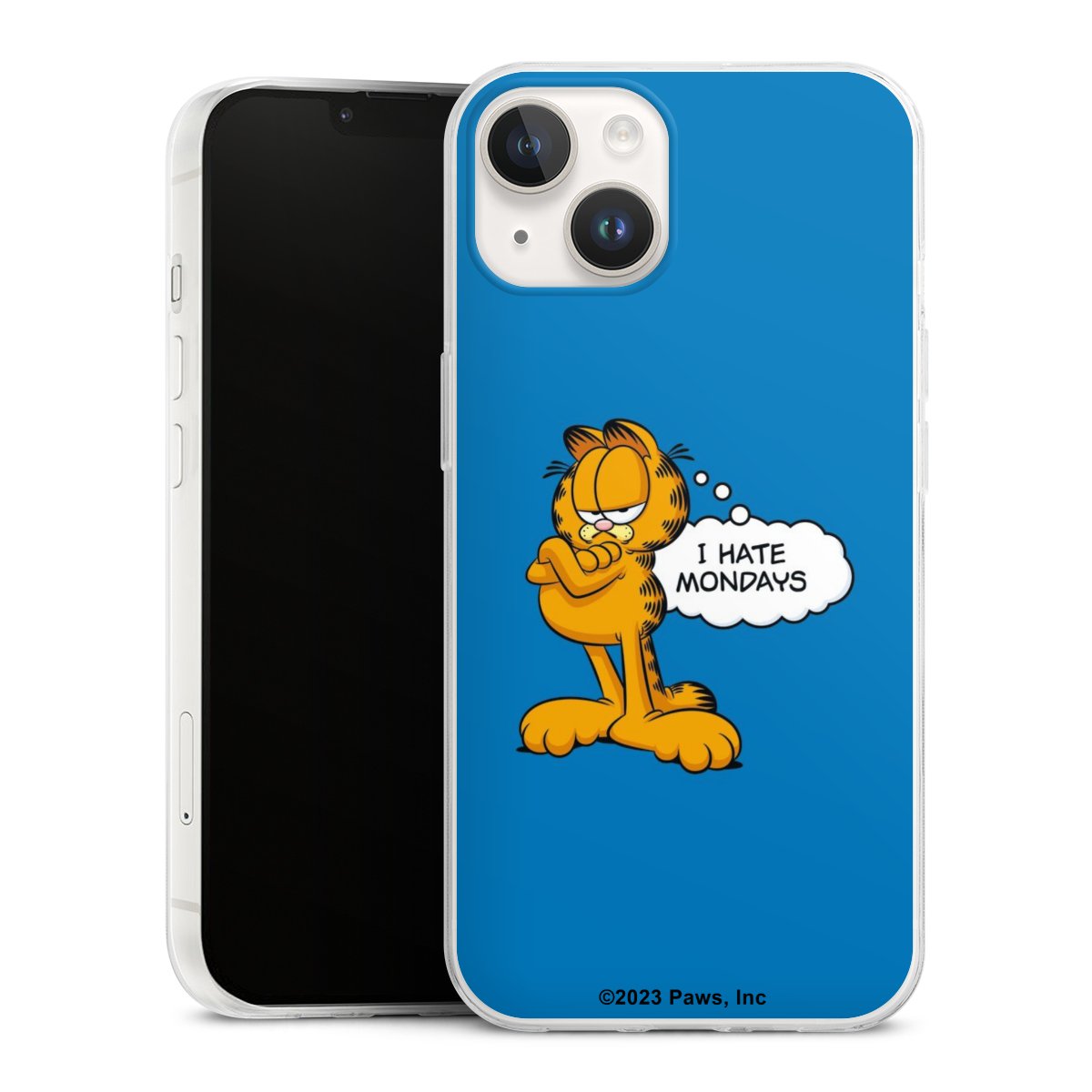 Garfield Je déteste les lundis Bleu