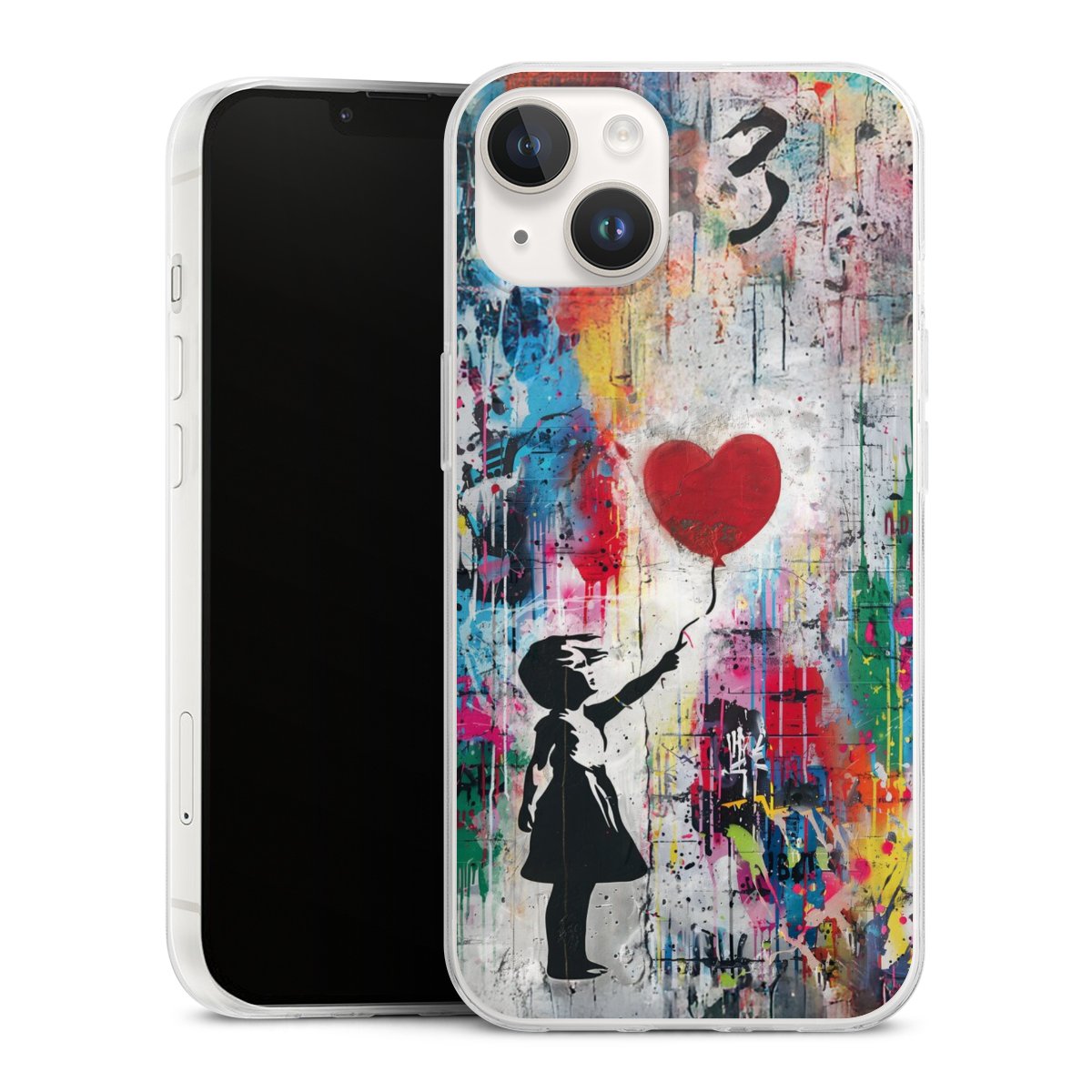 Balloon Girl Colorful