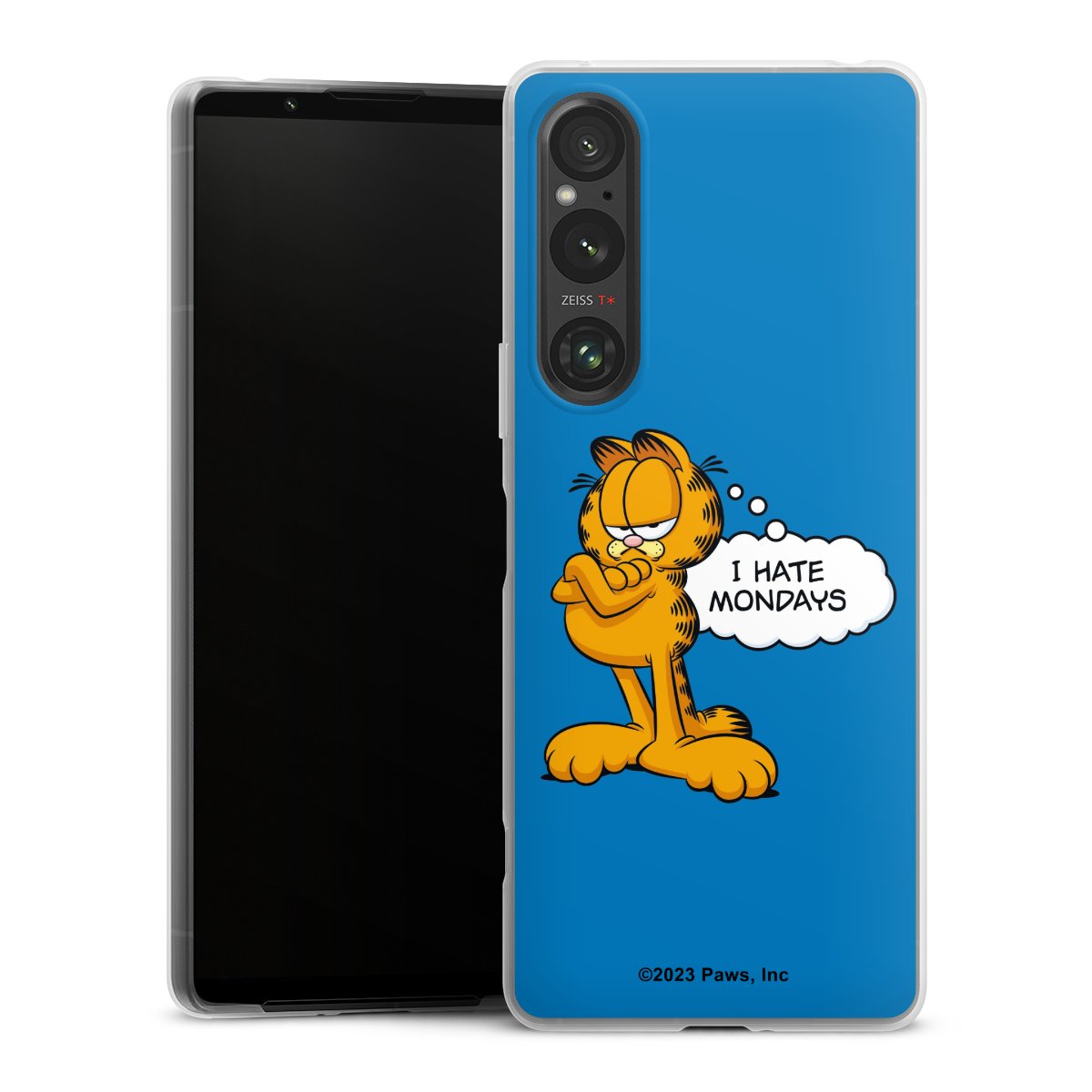 Garfield Je déteste les lundis Bleu