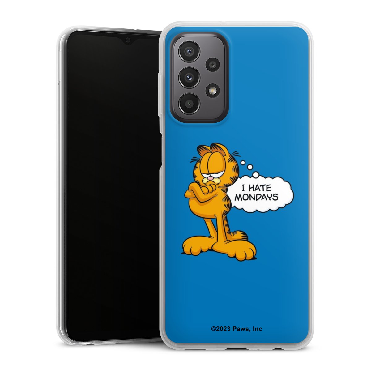 Garfield Je déteste les lundis Bleu