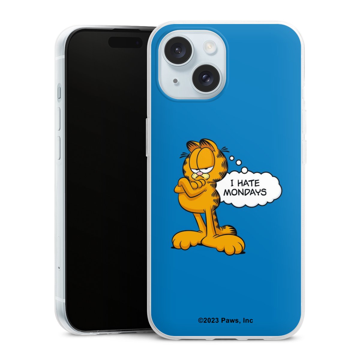 Garfield Je déteste les lundis Bleu