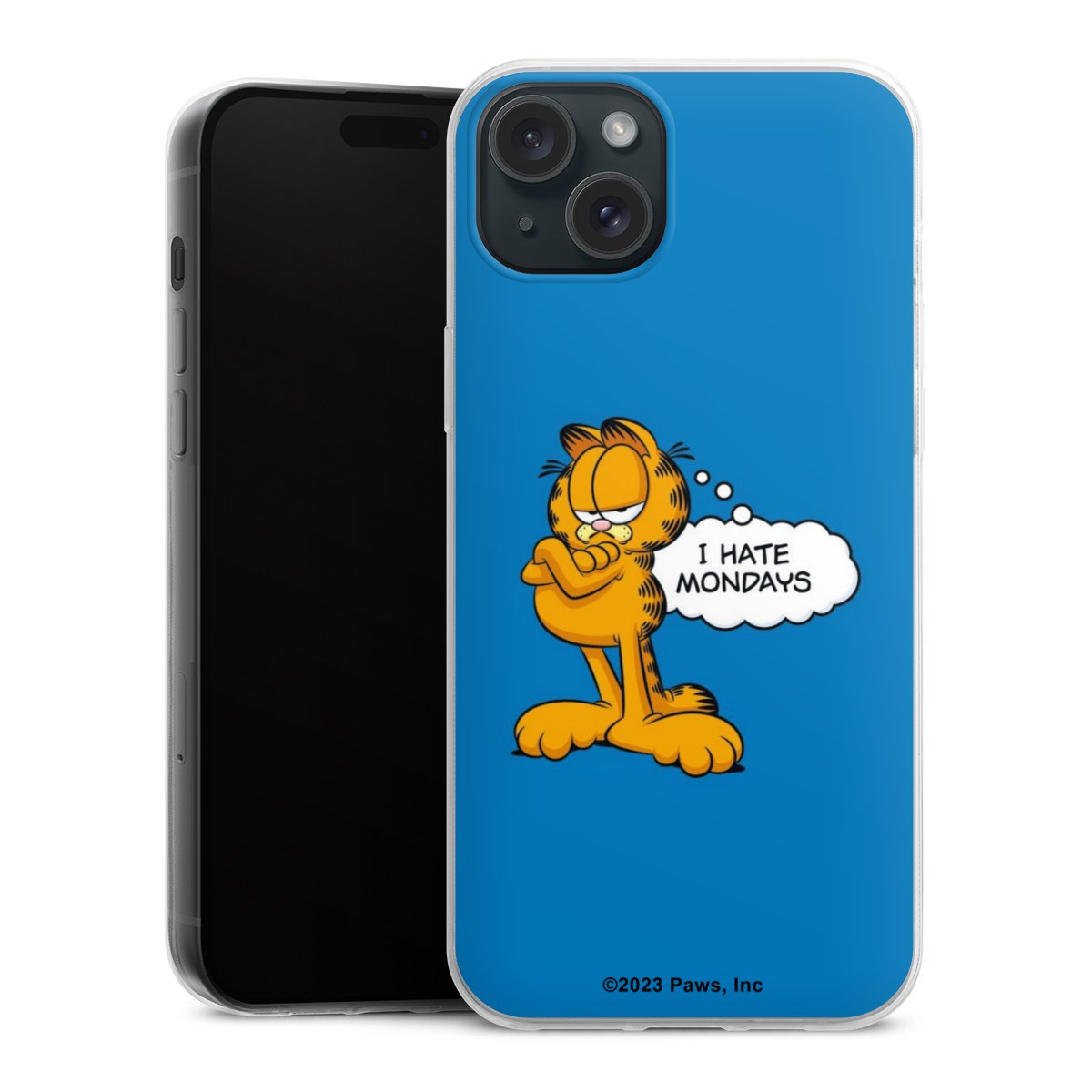 Garfield Je déteste les lundis Bleu