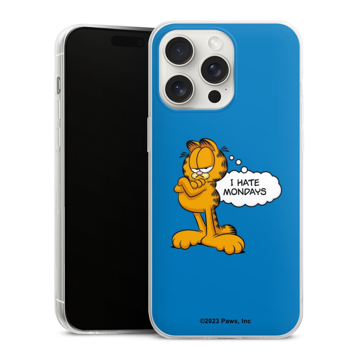 Garfield Je déteste les lundis Bleu