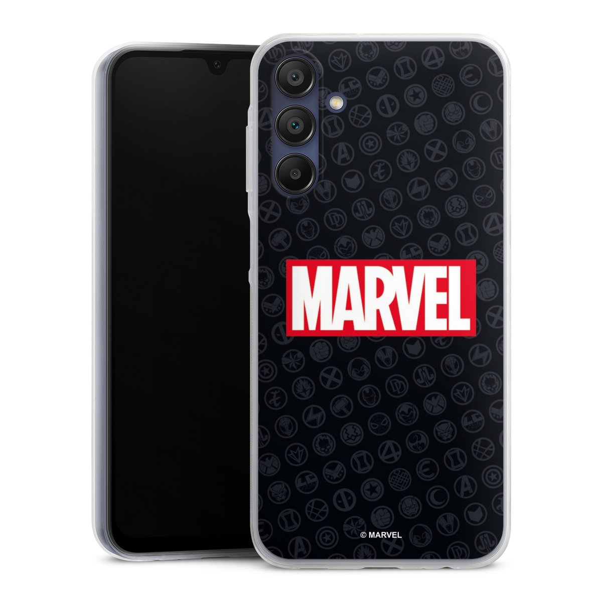 Marvel Logo Black Red 