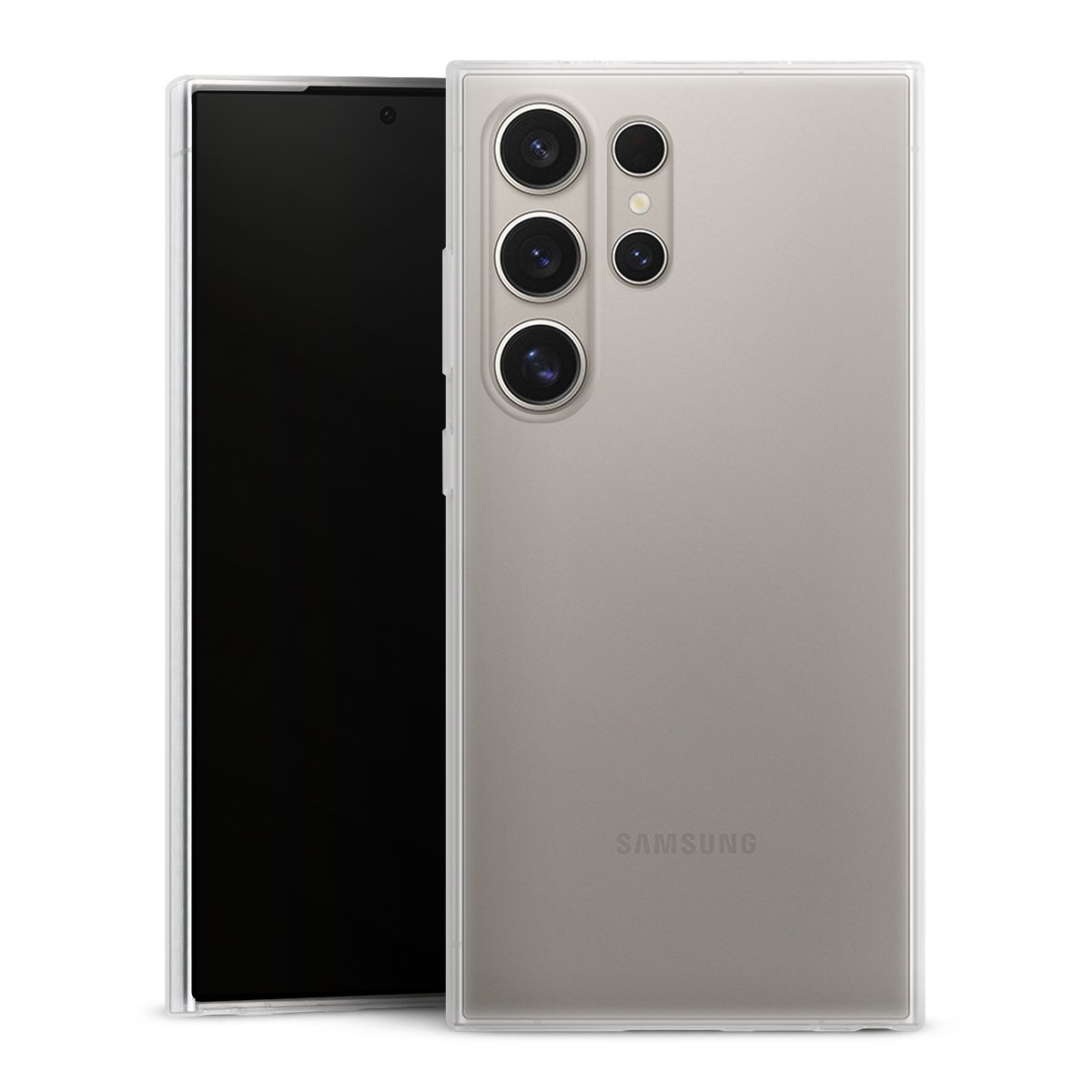 Silicone Slim Case pour Samsung Galaxy S24 Ultra