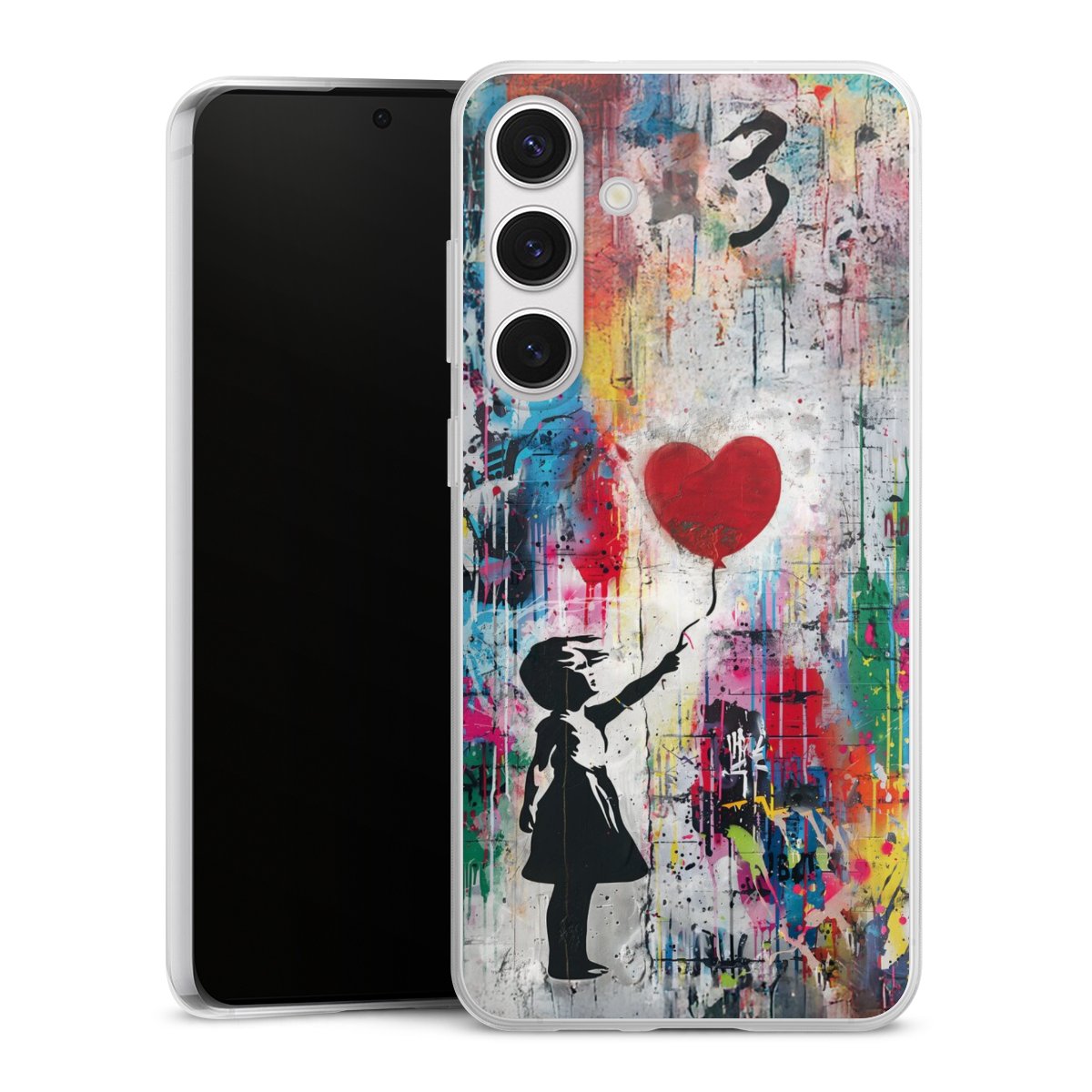 Balloon Girl Colorful