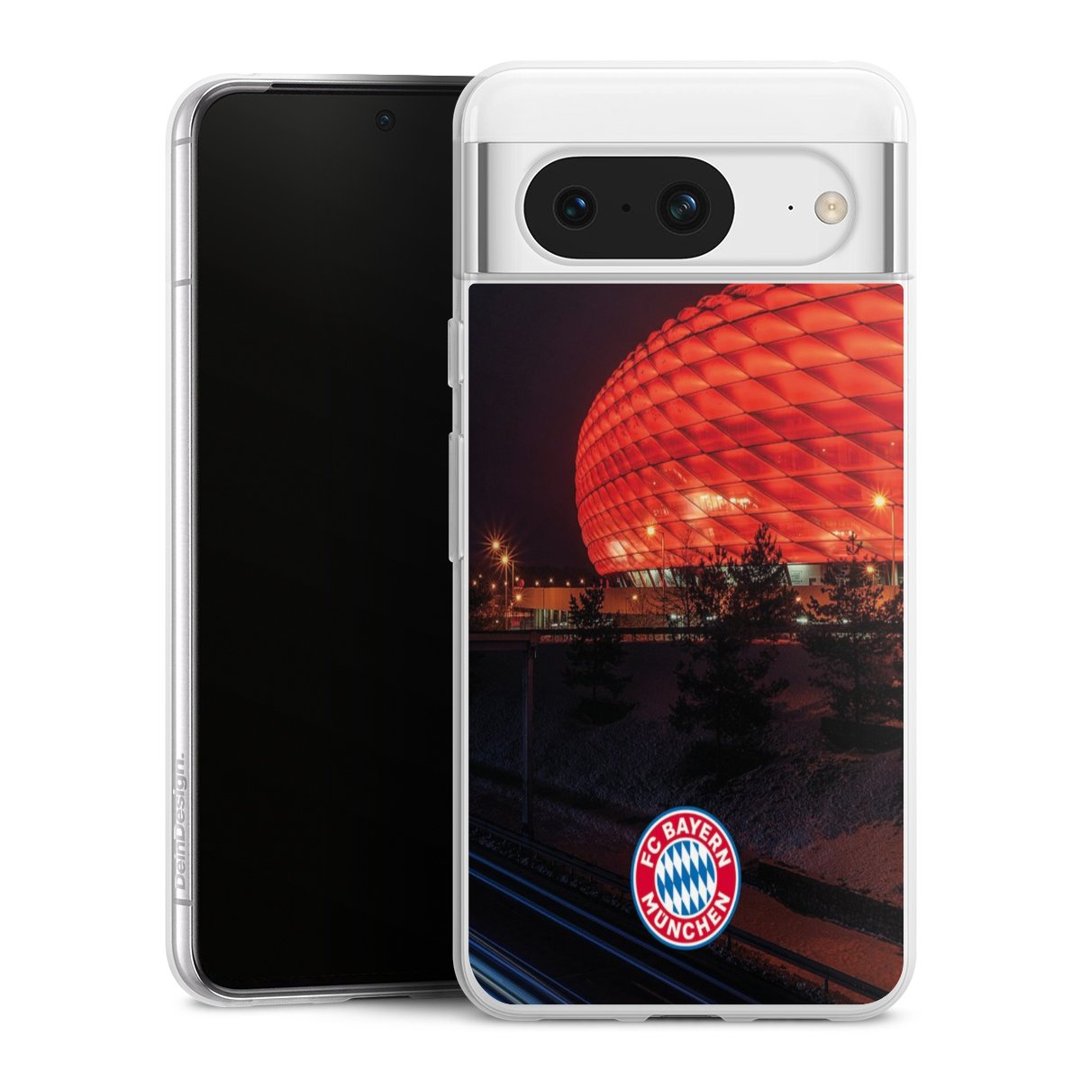 Allianz Arena bei Nacht FCB