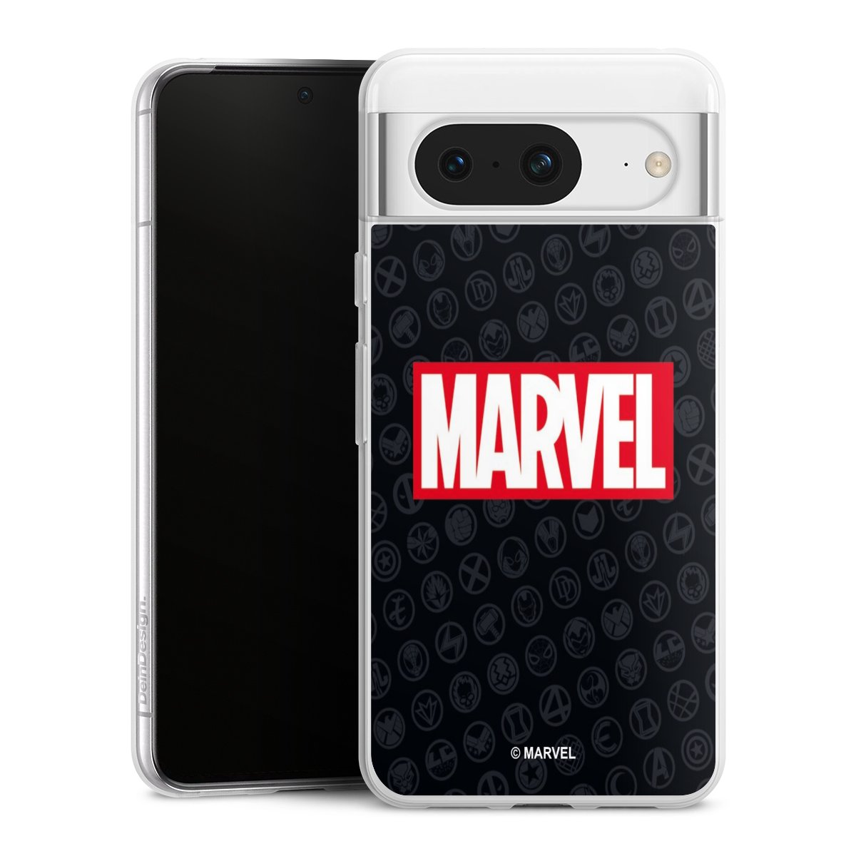 Marvel Logo Black Red 