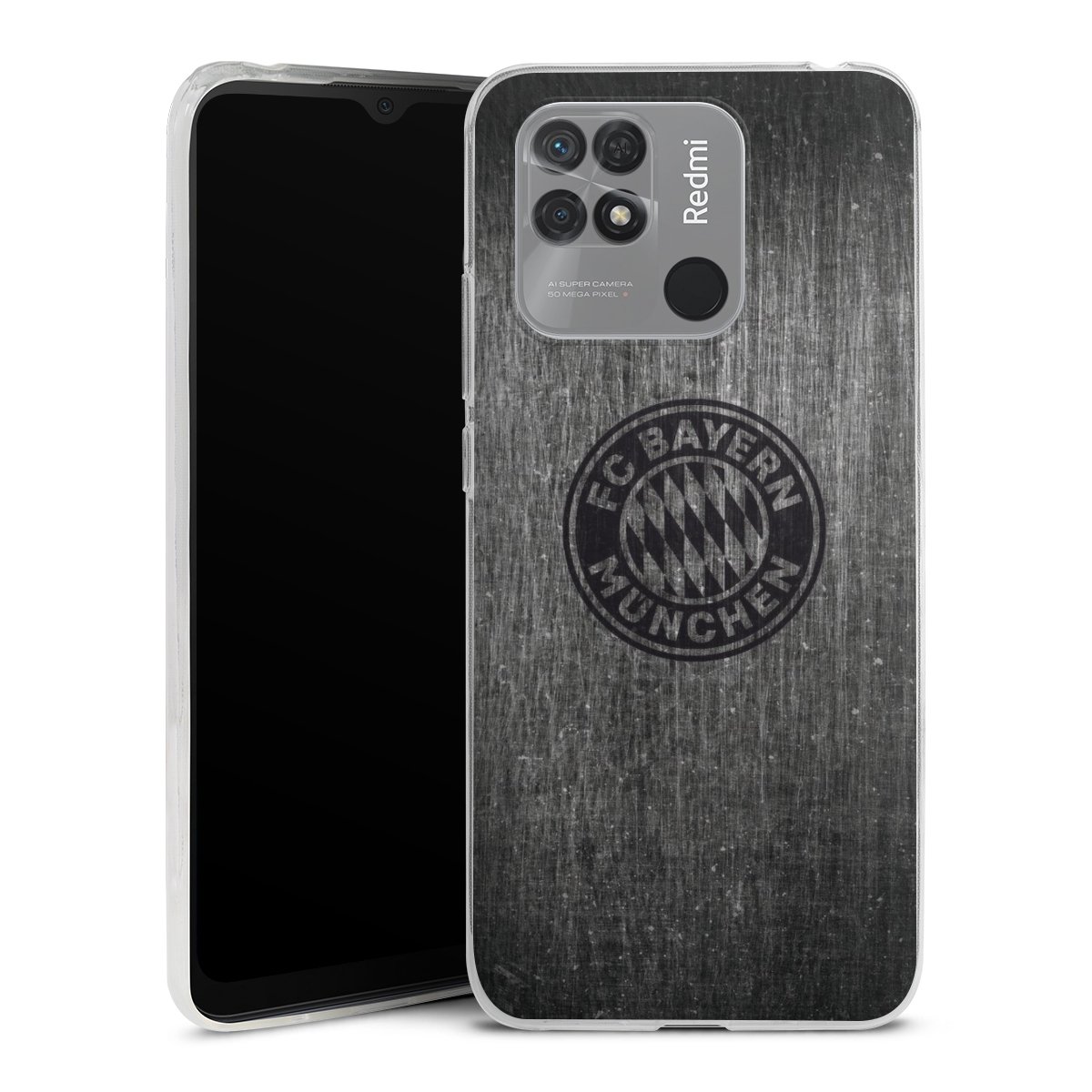 Metalllook FCB Logo einfarbig
