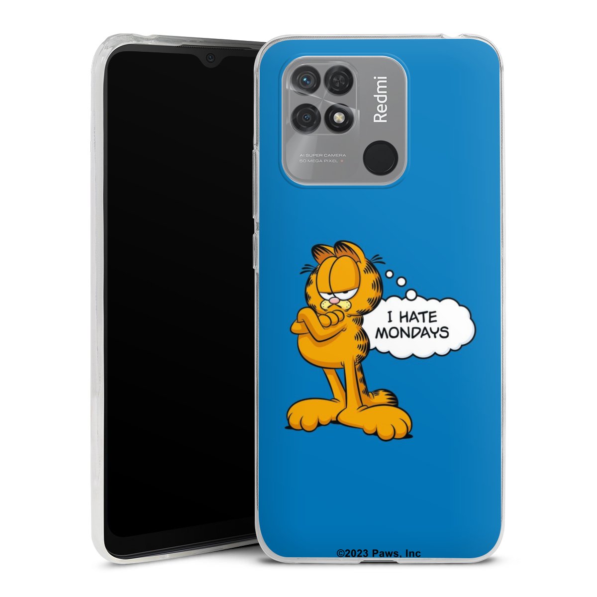 Garfield Je déteste les lundis Bleu