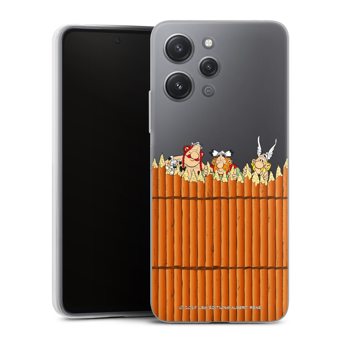 Gaulois Derrière Palissade Transparent