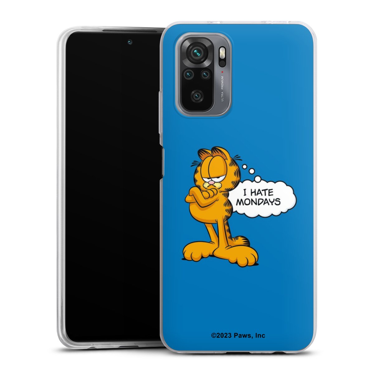 Garfield Ik haat maandagen blauw