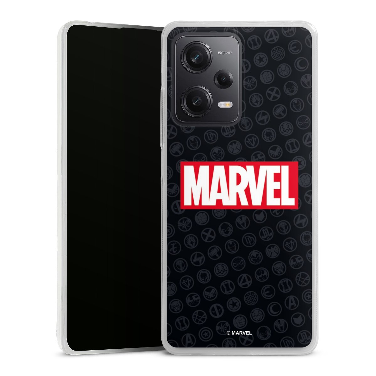 Marvel Logo Zwart Rood