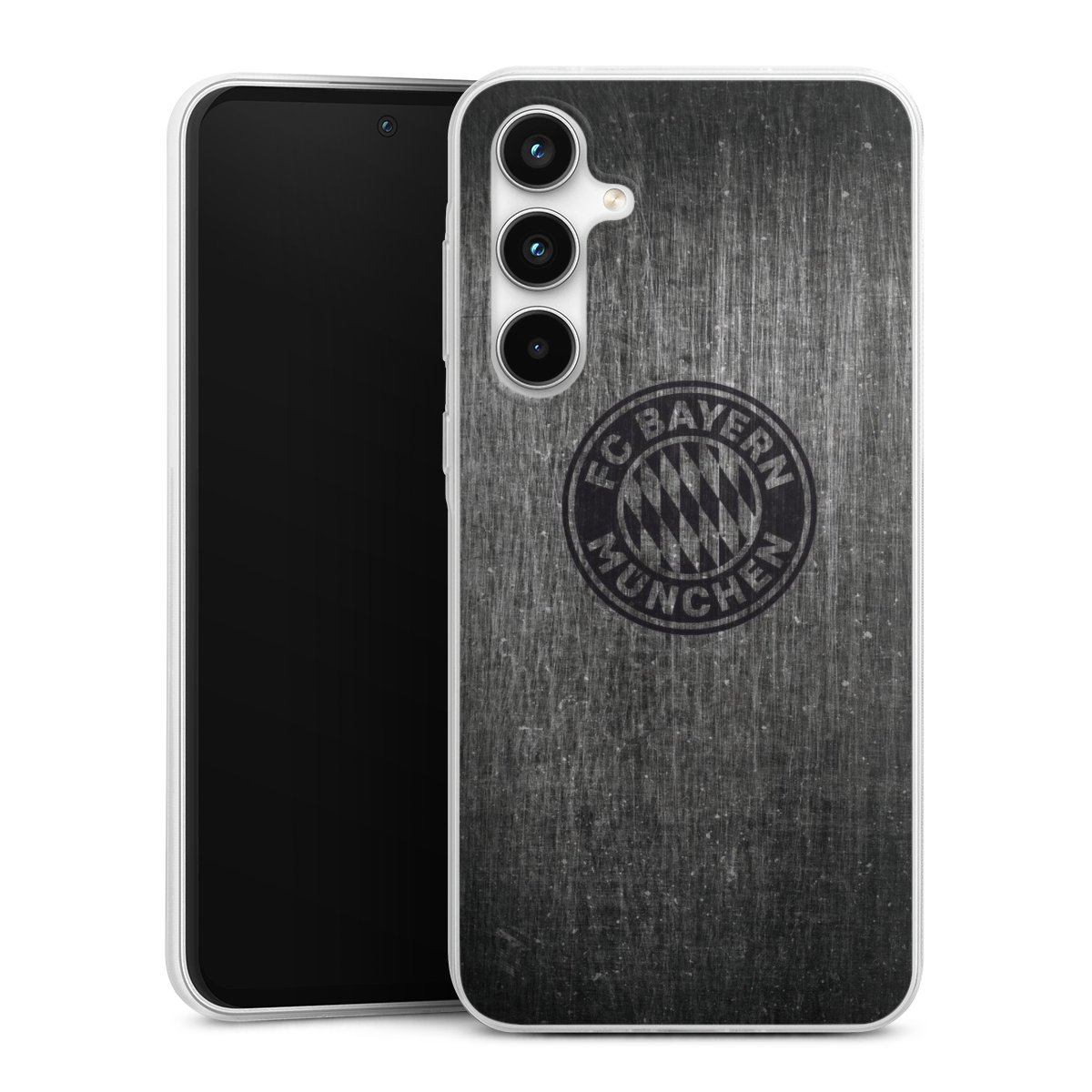 Metalllook FCB Logo einfarbig