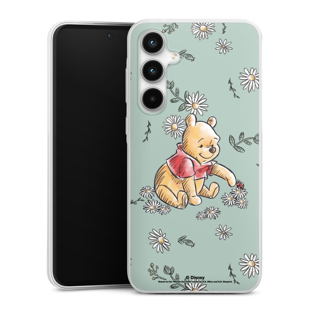 Winnie Puuh Gänseblümchen und Käfer Liebe