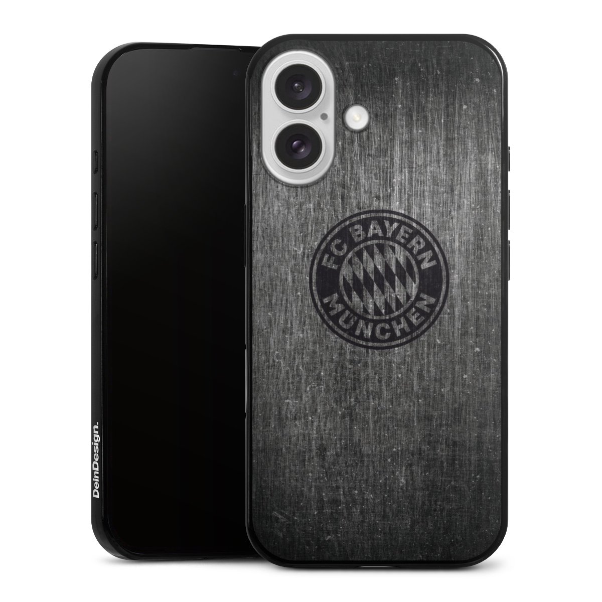 Metalllook FCB Logo einfarbig
