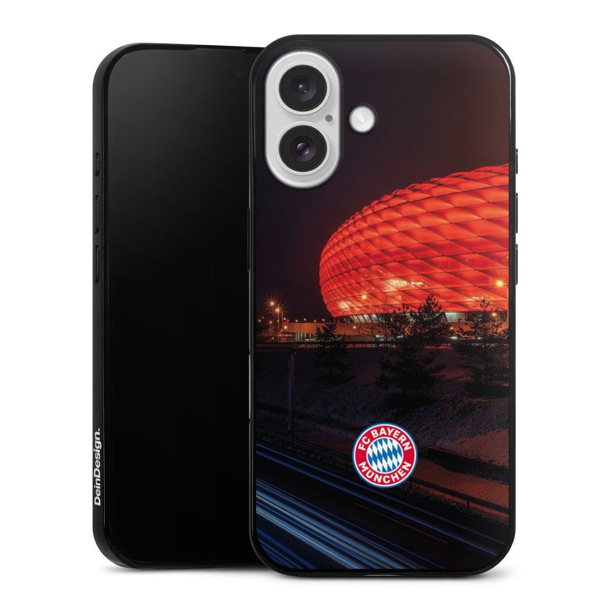 Allianz Arena bei Nacht FCB
