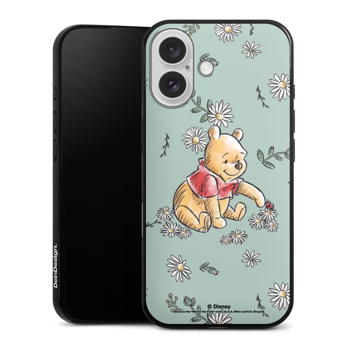 Winnie Puuh Gänseblümchen und Käfer Liebe