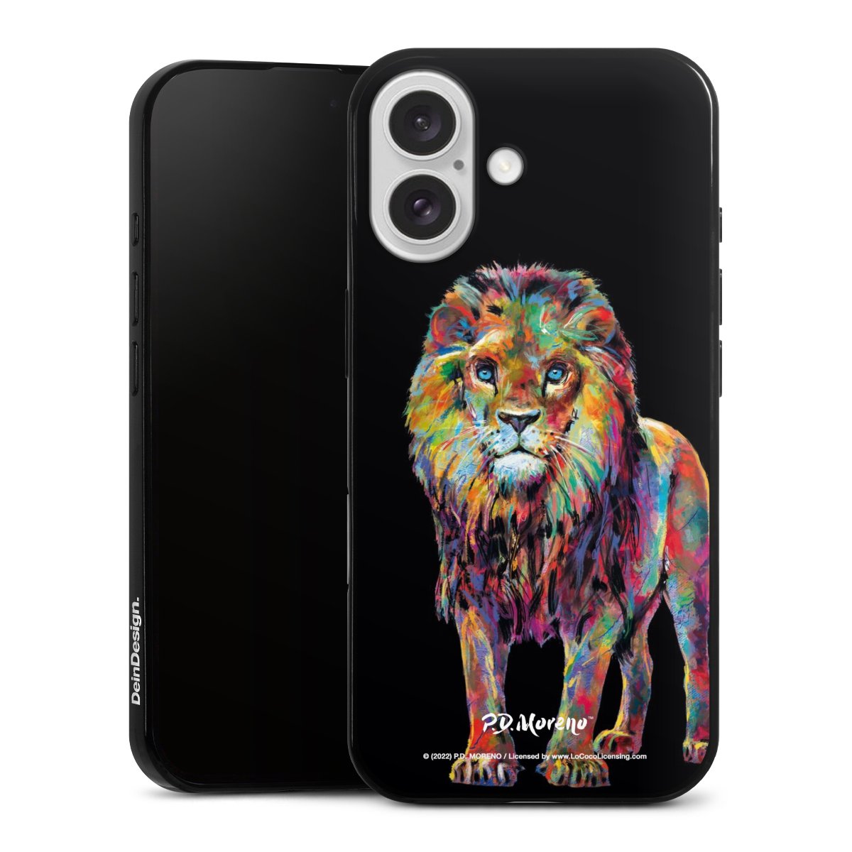 Leone colorato da P.D. Moreno