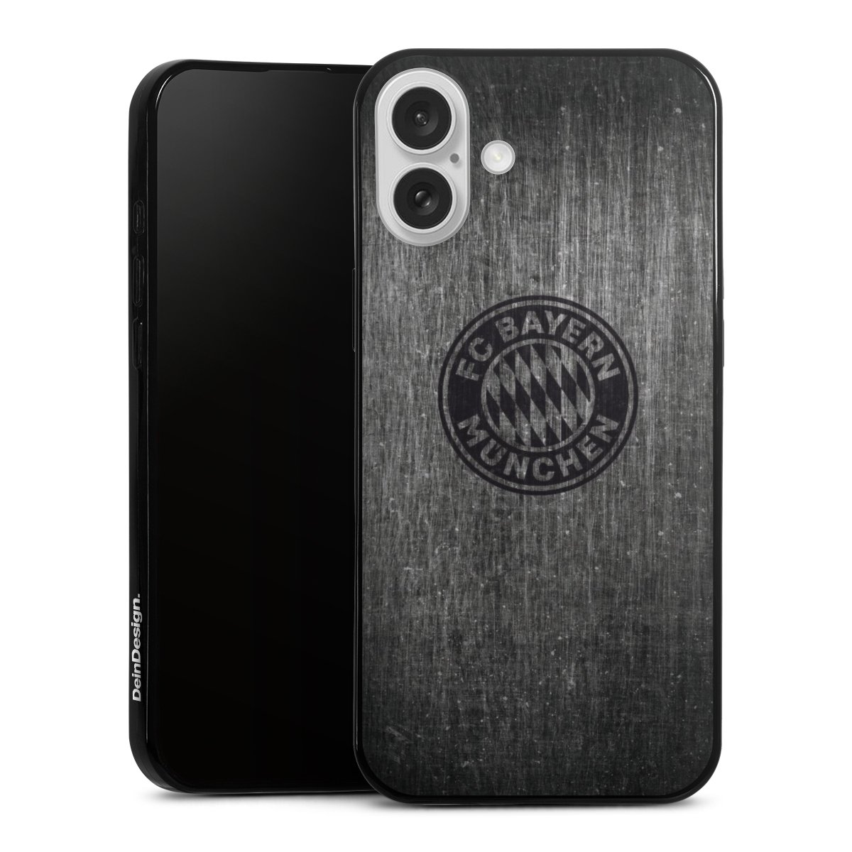 Metalllook FCB Logo einfarbig