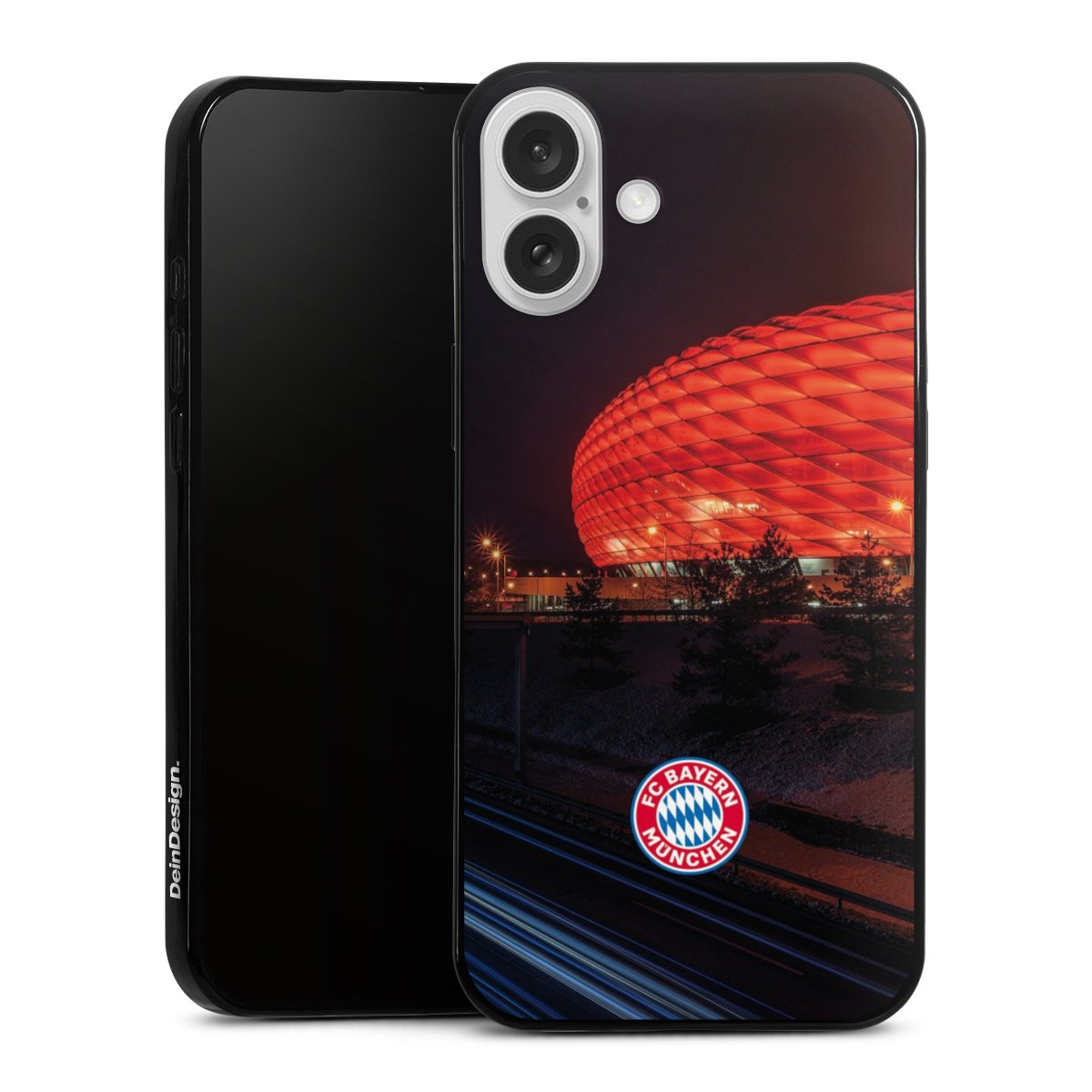Allianz Arena bei Nacht FCB