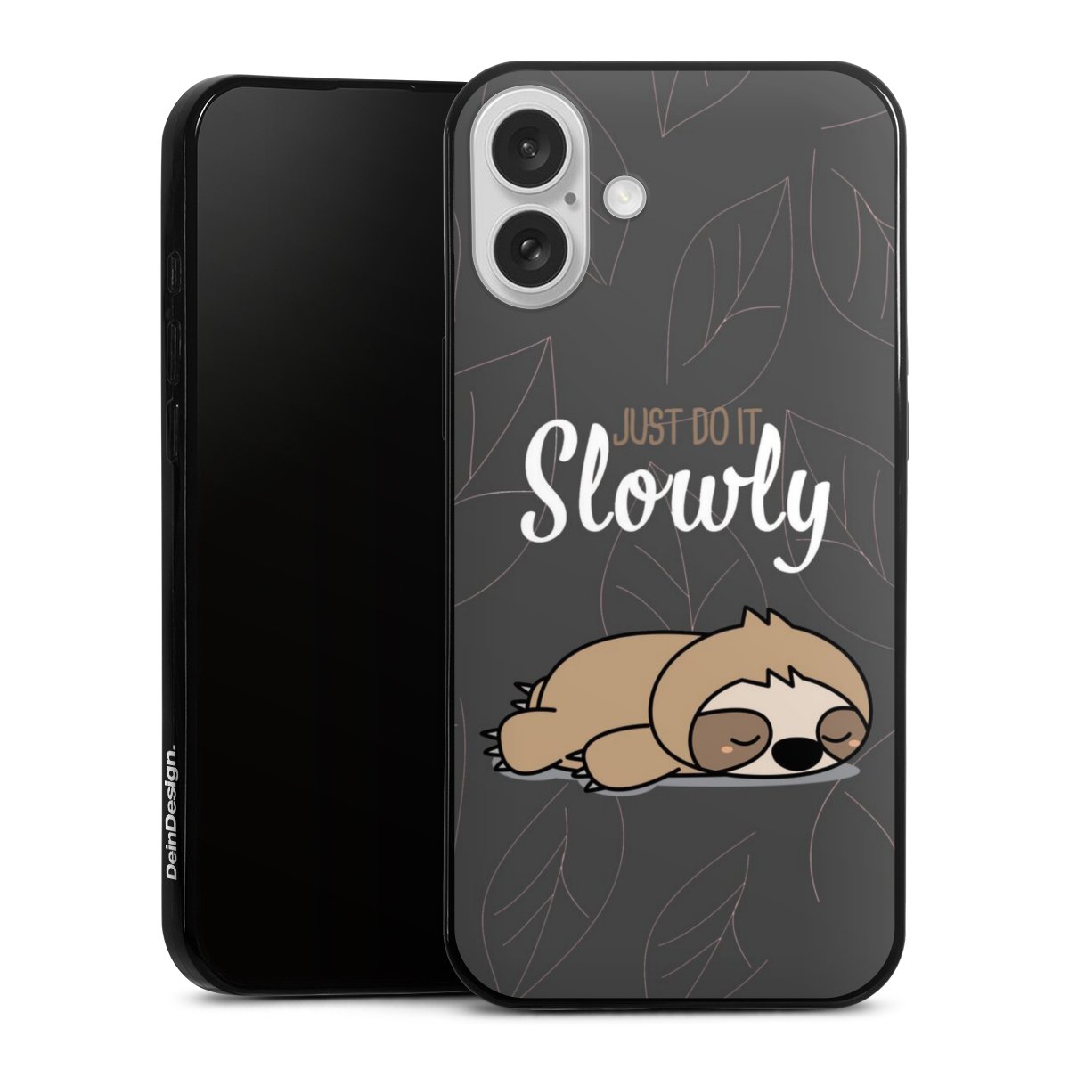 Just Do It Slowly Sloth Grey