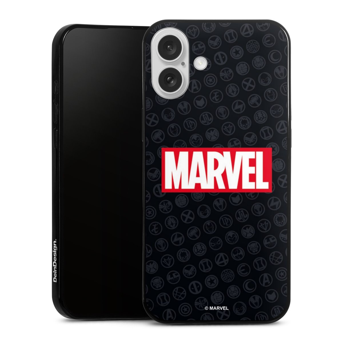 Marvel Logo Zwart Rood