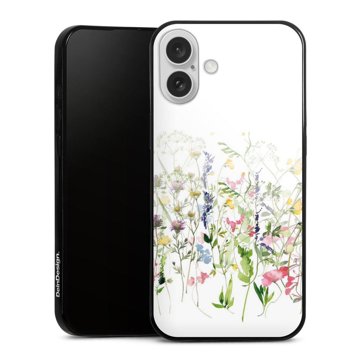 Fleurs de prairie printanières colorées