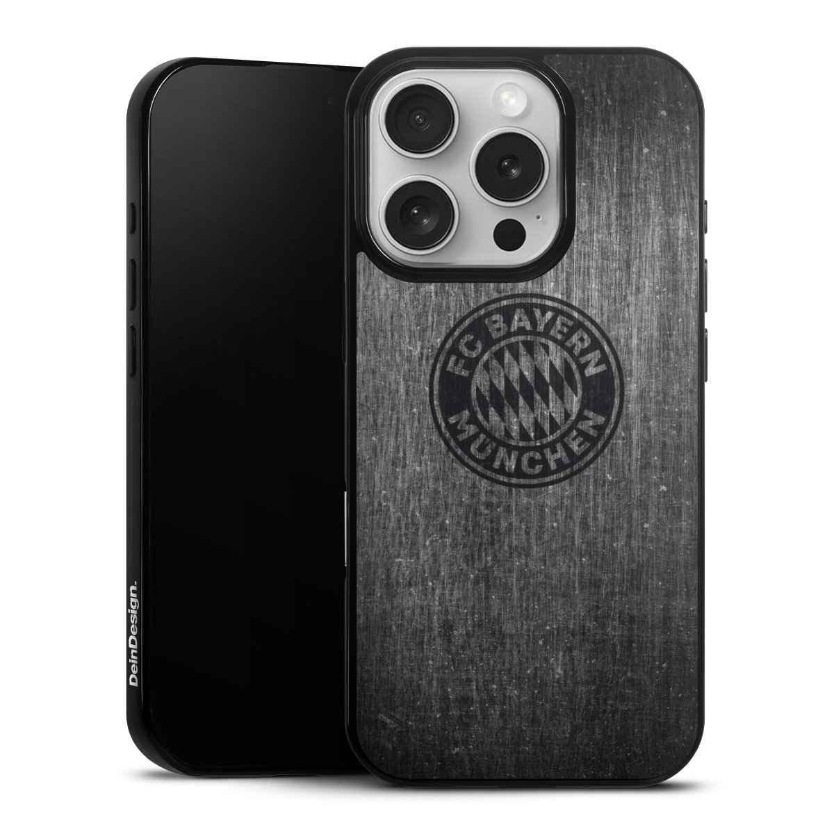 Metalllook FCB Logo einfarbig