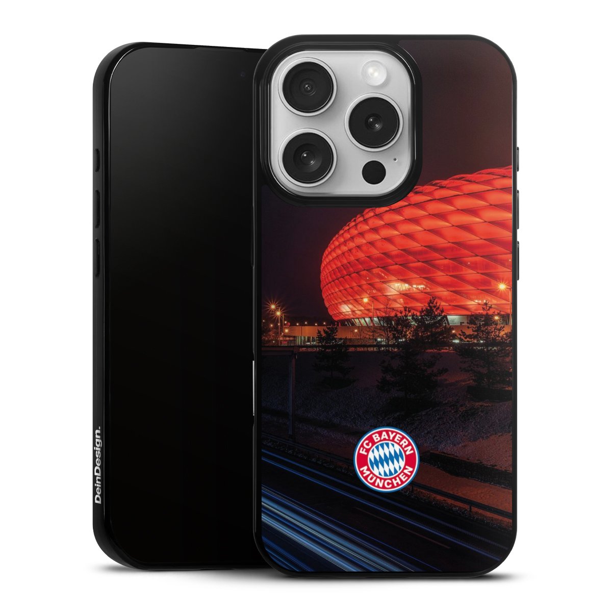 Allianz Arena bei Nacht FCB