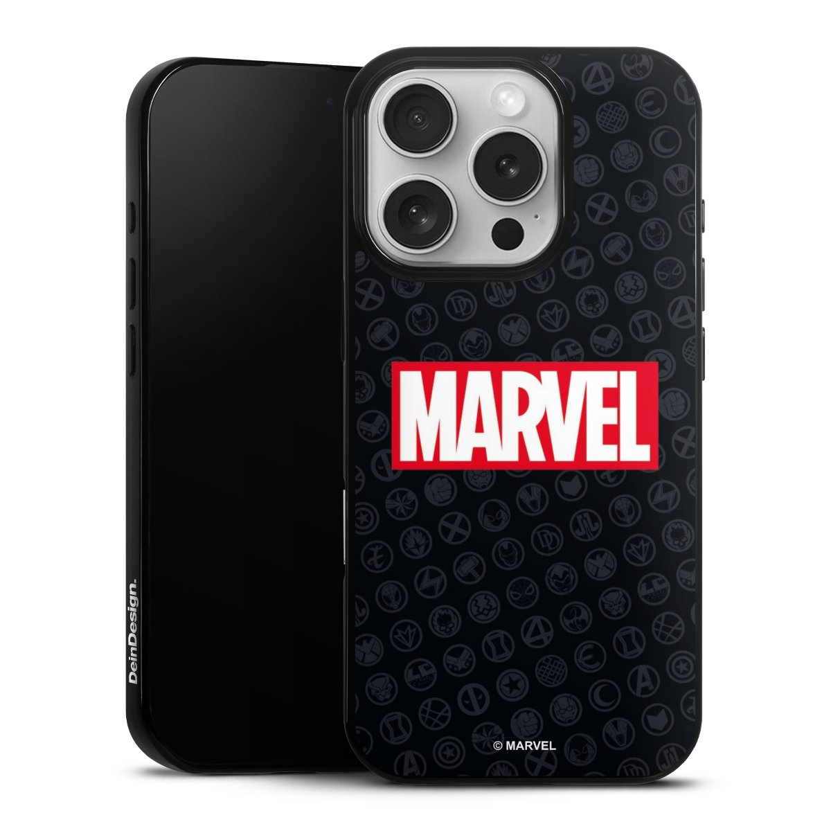 Marvel Logo Noir Rouge