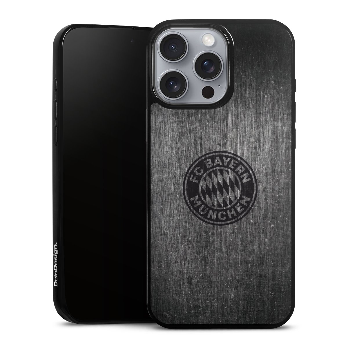 Metalllook FCB Logo einfarbig