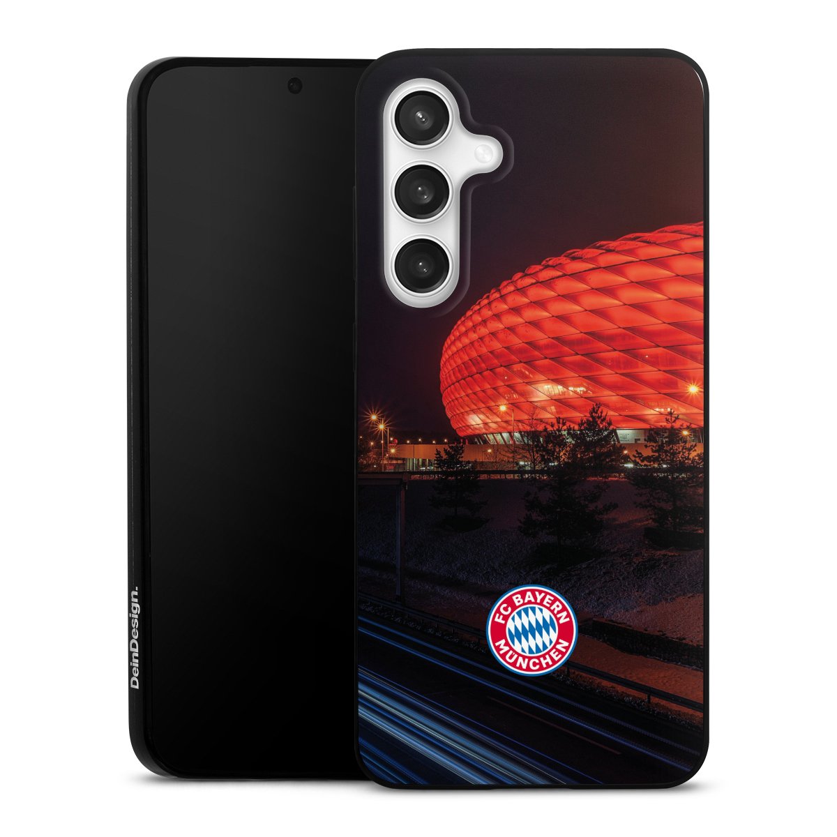 Allianz Arena bei Nacht FCB