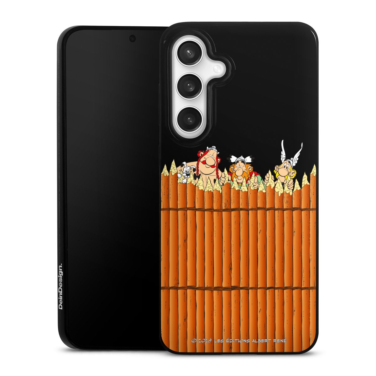 Gaulois Derrière Palissade Transparent