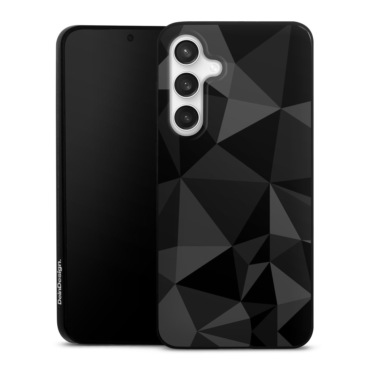 Veelhoekpatroon Zwart