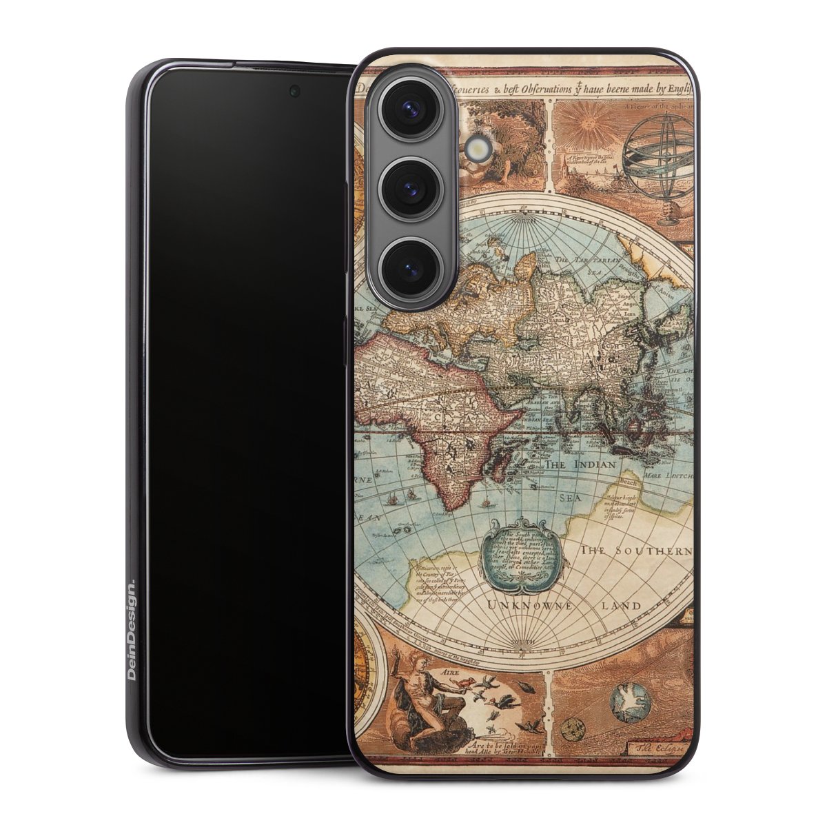 Mappa del mondo vintage