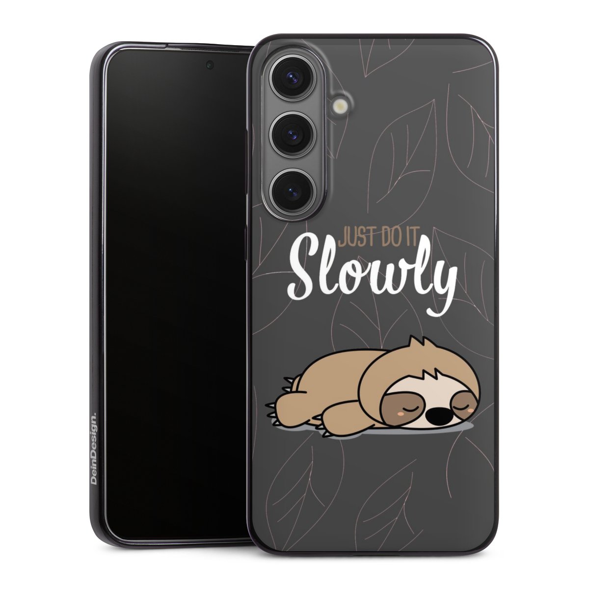 Just Do It Slowly Sloth Grey