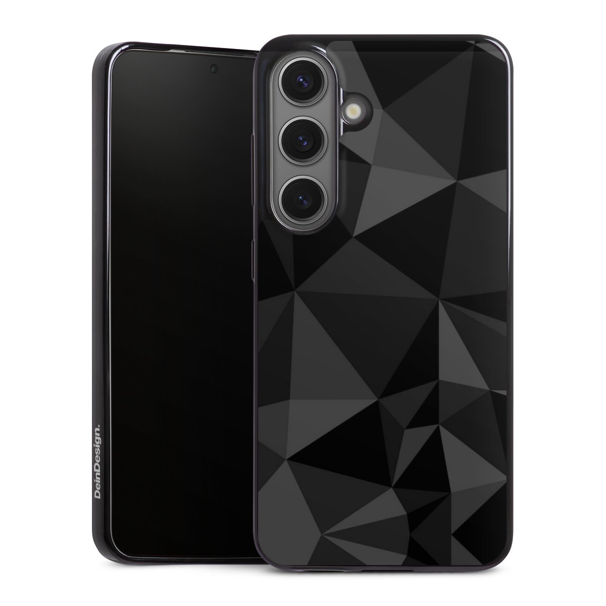 Veelhoekpatroon Zwart