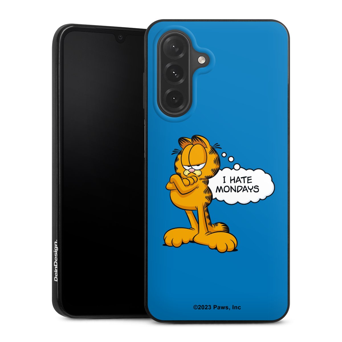 Garfield Ik haat maandagen blauw