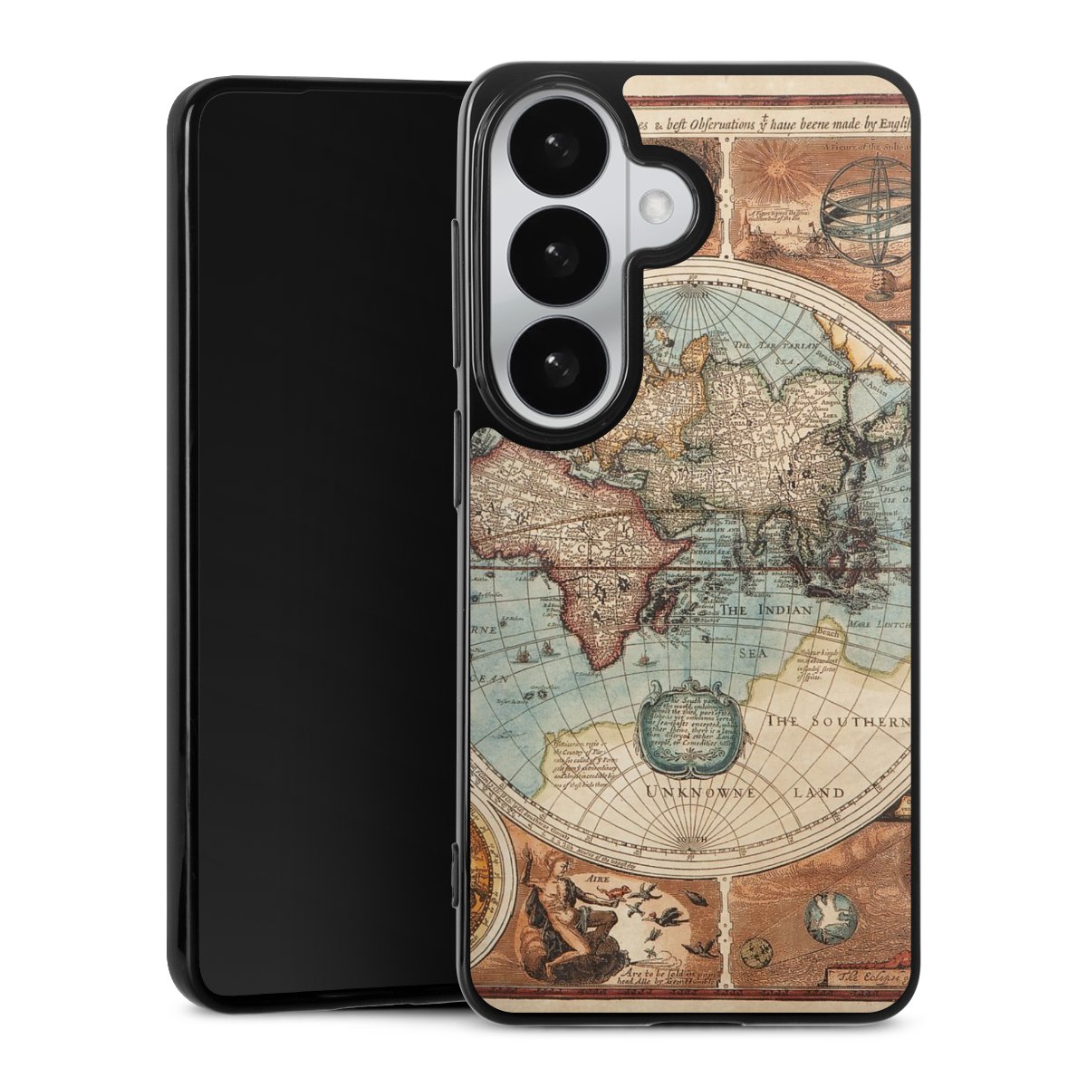 Mappa del mondo vintage